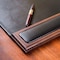 Dacasso Walnut & Leather 34" x 20" Side-Rail Desk Pad PR-8401 - alternate 6